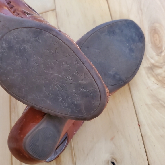 Pikolinos Brown Leather Slingback Sandals Size 36 (5.5/6) - Picture 10 of 10